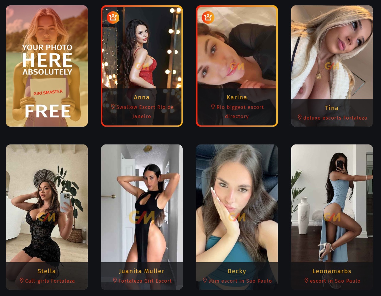 register in directory Brazil, Escorts Brazil